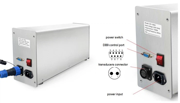 Digital ultrasonic cleaning generator
