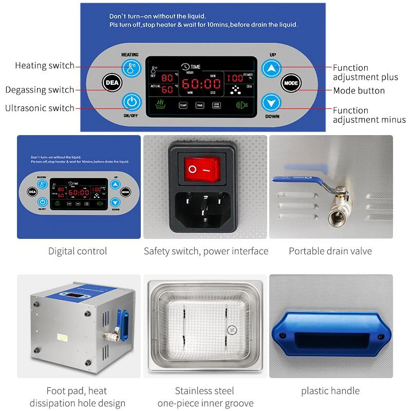 Ultrasonic Cleaner For Metal Tableware